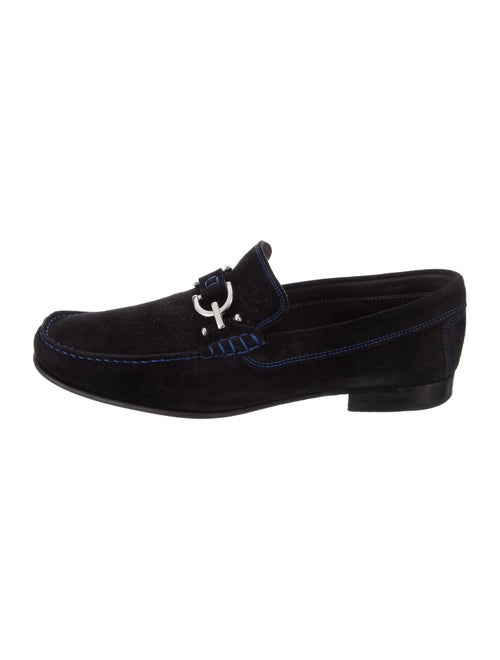 Donald Pliner Suede Dress Loafers
