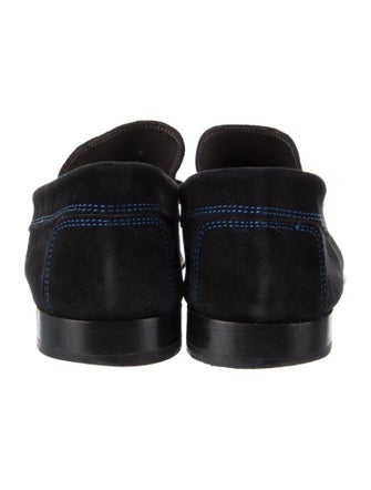 Donald Pliner Suede Dress Loafers