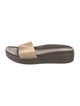 Donald Pliner Suede Slides