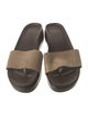 Donald Pliner Suede Slides