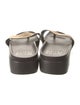 Donald Pliner Suede Slides
