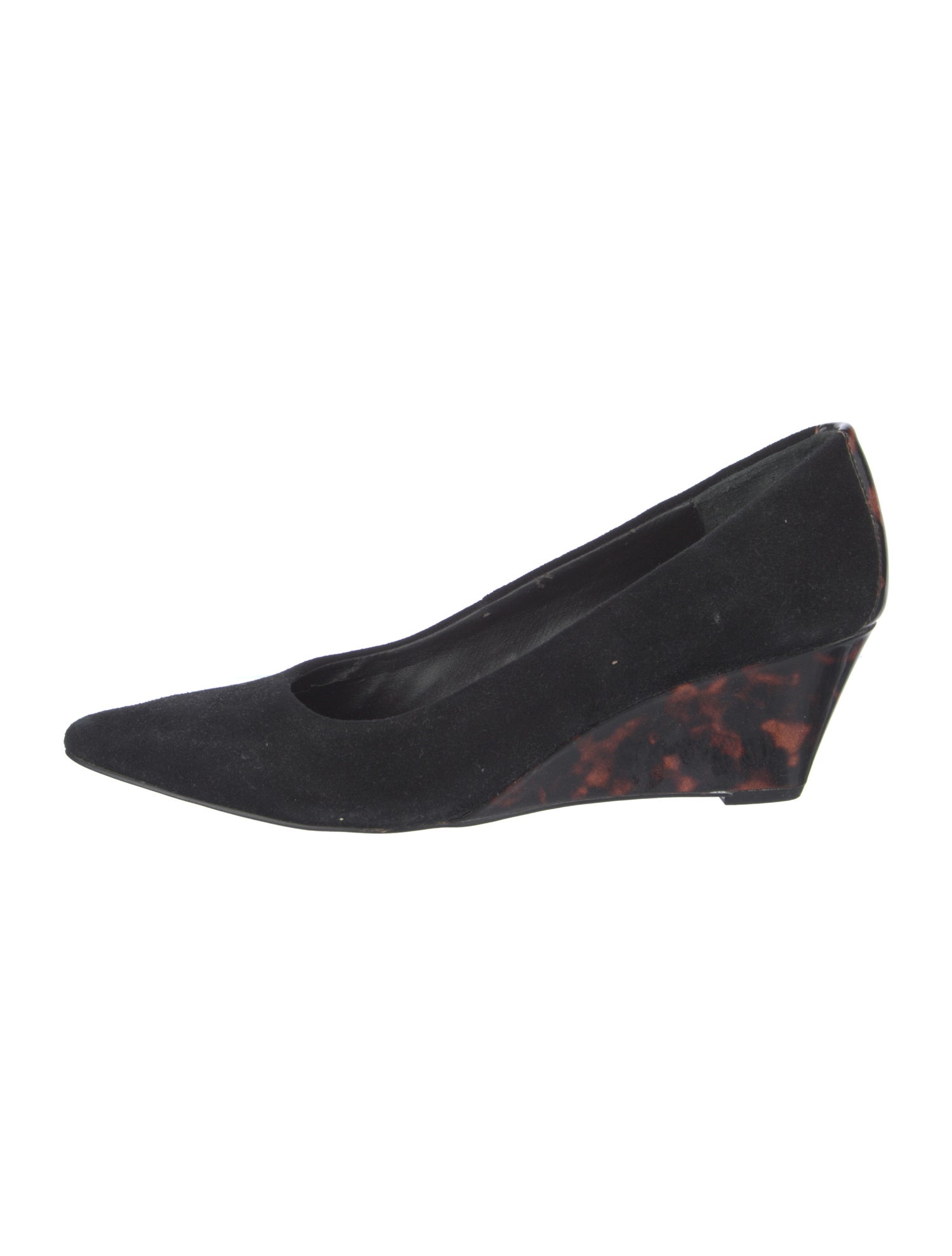 Donald Pliner Suede Printed Pumps