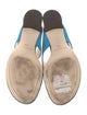 Donald Pliner Suede Animal Print Slides