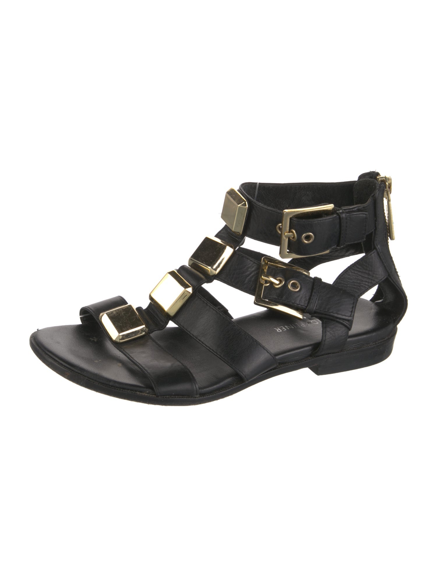 Donald Pliner Leather Gladiator Sandals