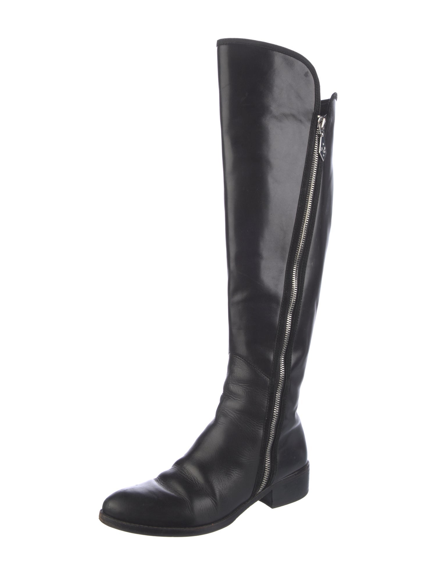 Donald Pliner Leather Riding Boots