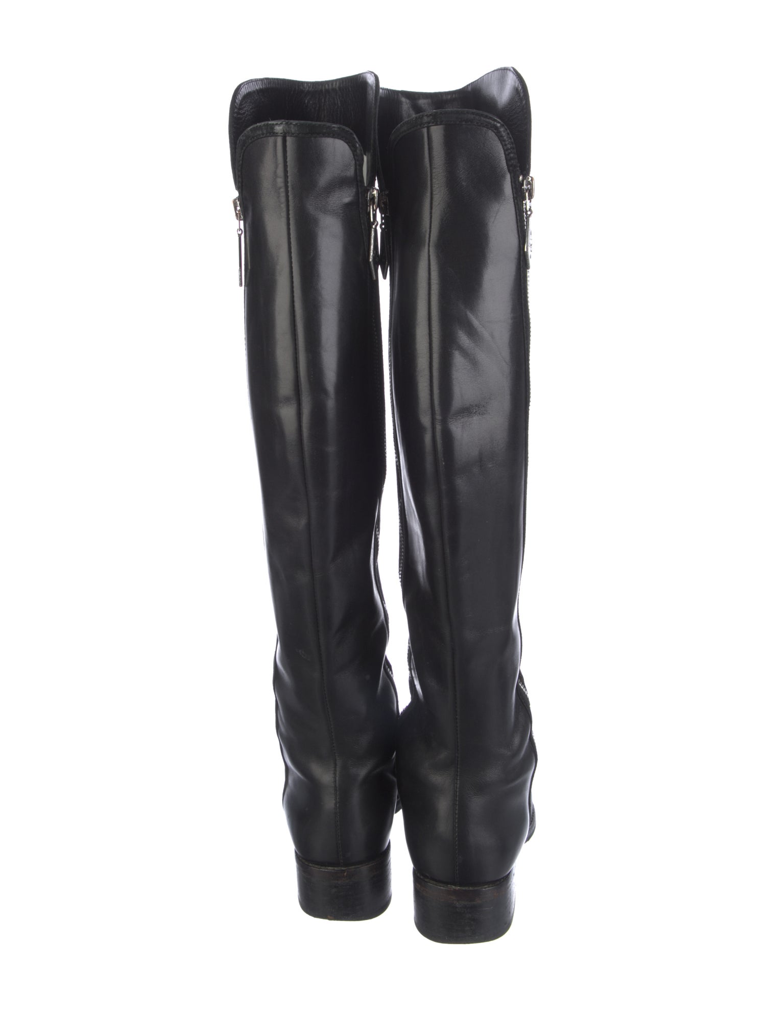 Donald Pliner Leather Riding Boots