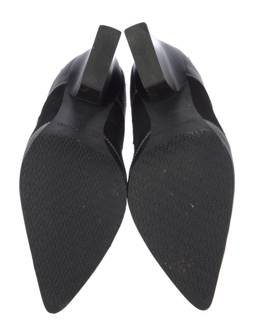 Donald Pliner Leather Patterned Mules