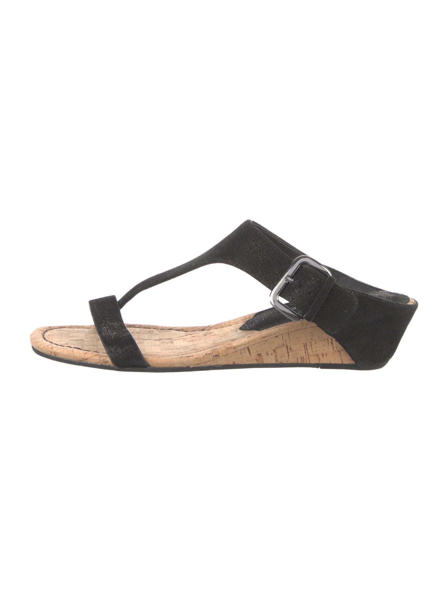 Donald Pliner Suede T-Strap Sandals