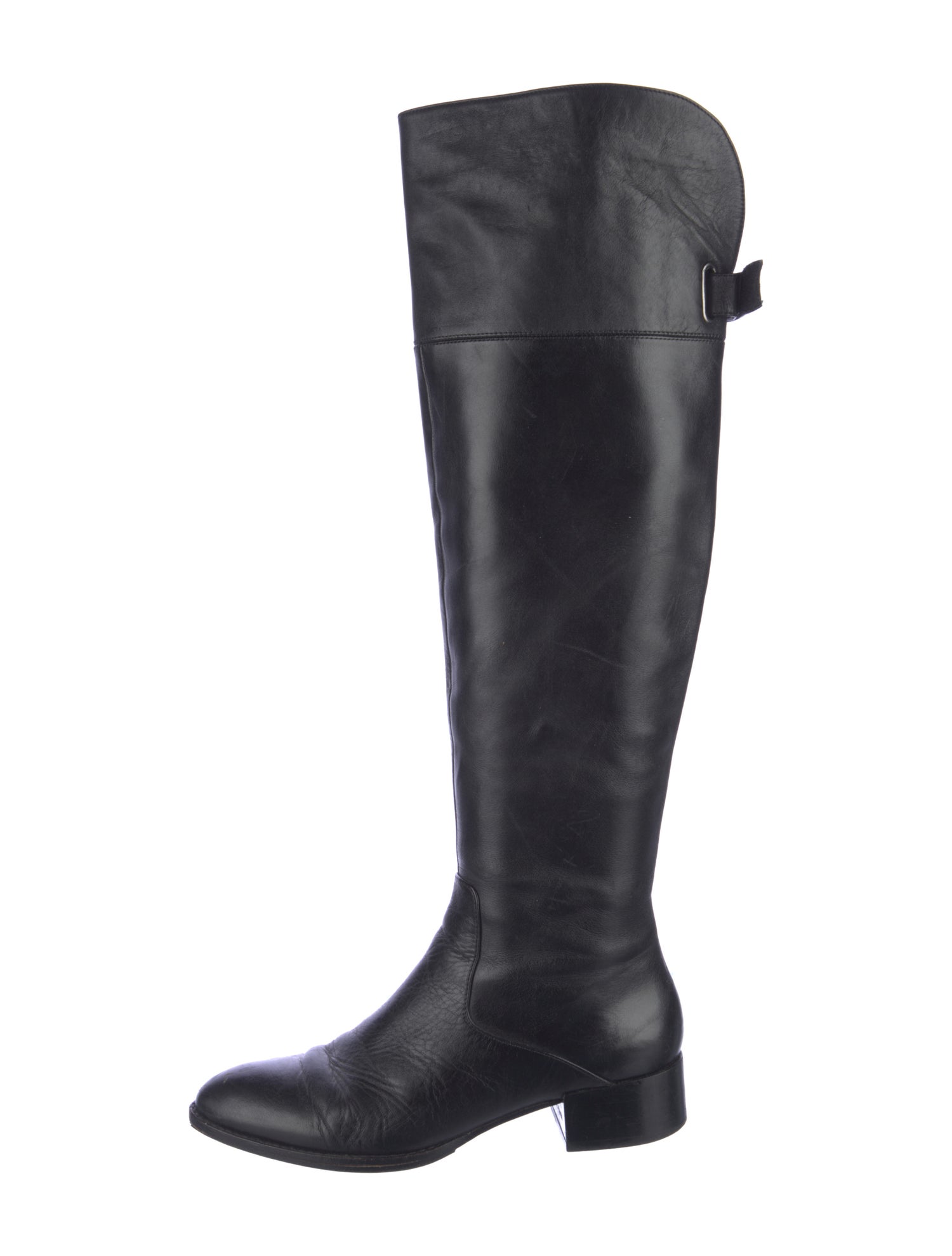Donald Pliner Leather Riding Boots