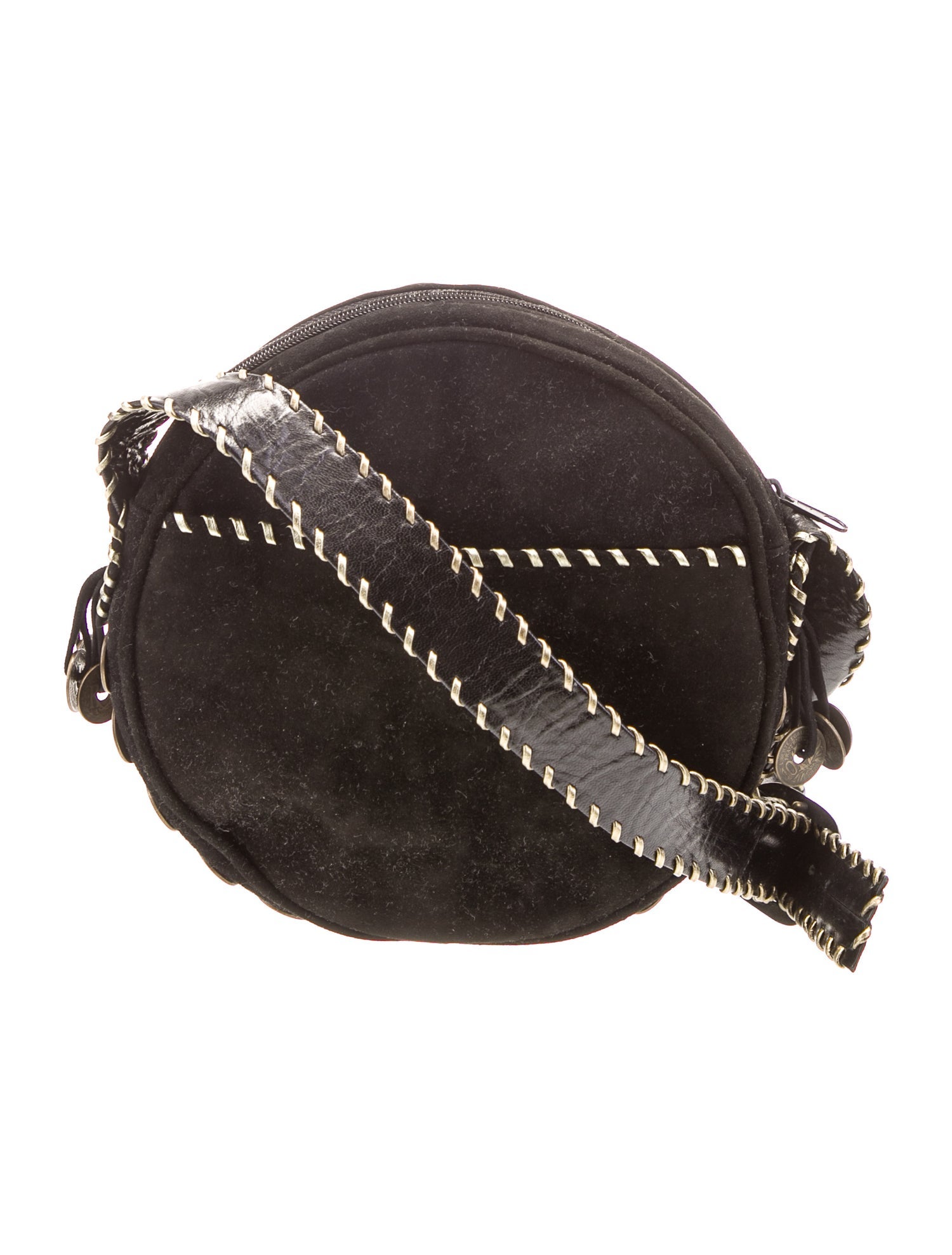 Donald Pliner Suede Crossbody Bag