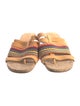 Donald Pliner Leather Printed Slides