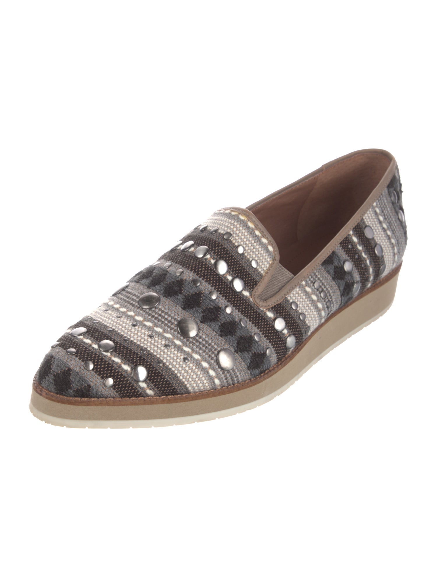 Donald Pliner Printed Loafers