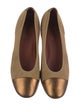 Donald Pliner Leather Trim Embellishment Ballet Flats