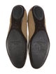 Donald Pliner Leather Trim Embellishment Ballet Flats