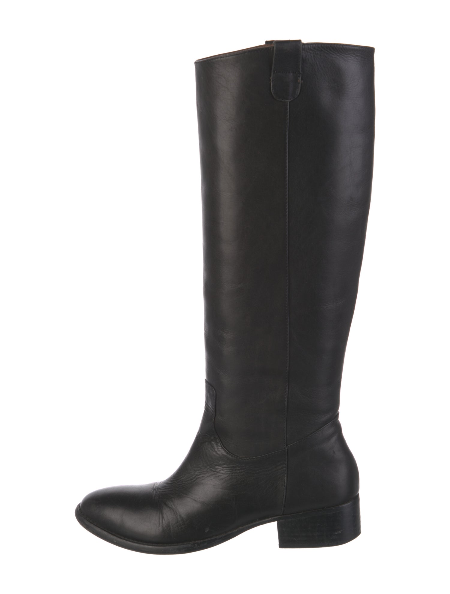 Donald Pliner Leather Riding Boots