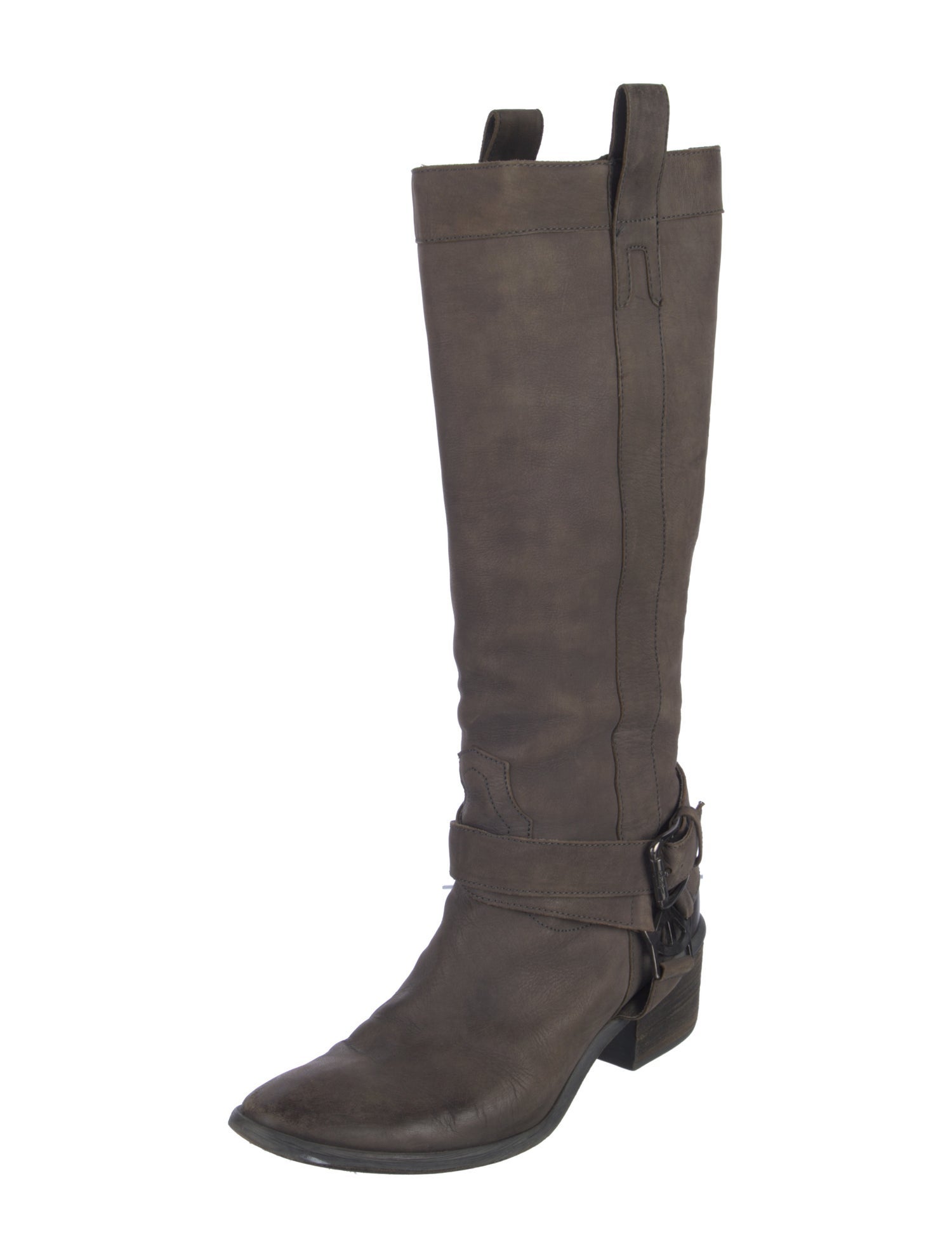 Donald Pliner Vintage Leather Riding Boots