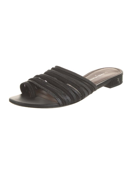 Donald Pliner Leather Slides