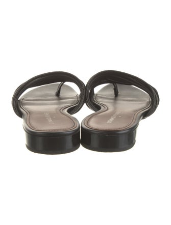 Donald Pliner Leather Slides