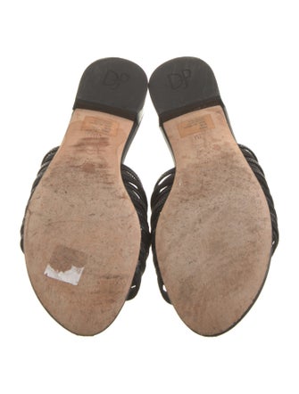 Donald Pliner Leather Slides