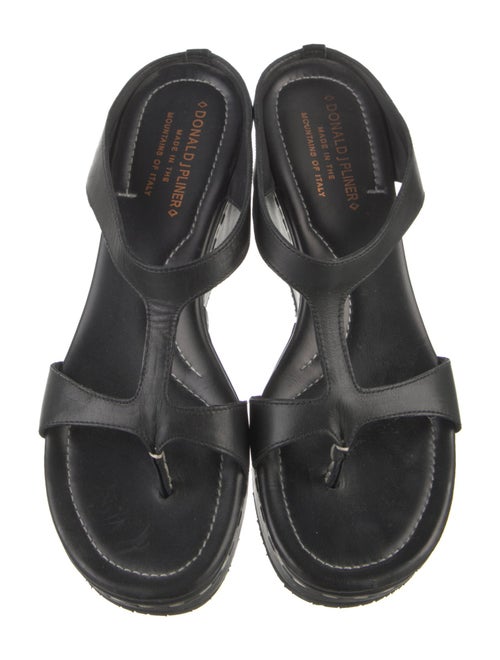 Donald Pliner Leather Slides