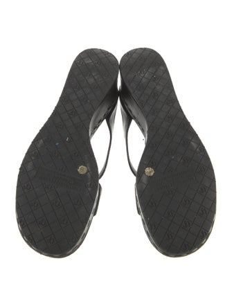 Donald Pliner Leather Slides