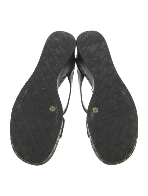 Donald Pliner Leather Slides