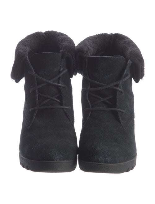 Donald Pliner Suede Lace-Up Boots