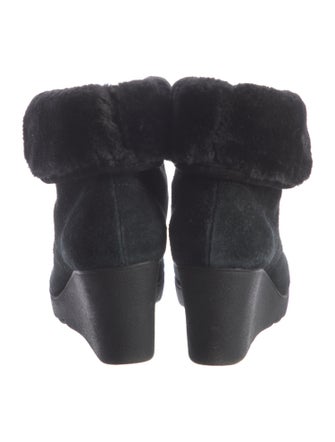 Donald Pliner Suede Lace-Up Boots