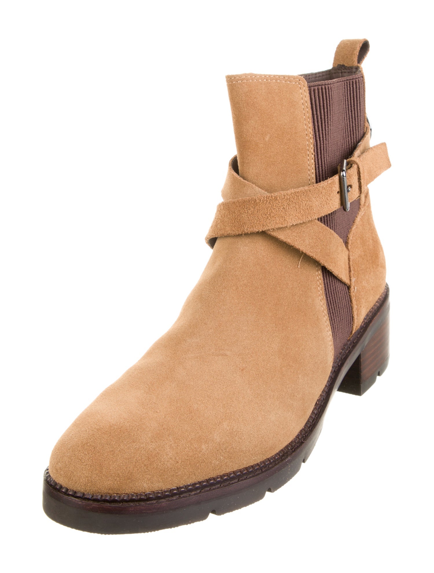 Donald Pliner Suede Chelsea Boots