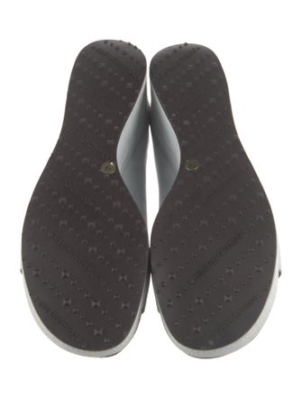 Donald Pliner Leather Printed Slides