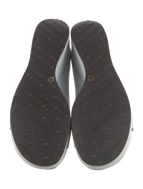 Donald Pliner Leather Printed Slides