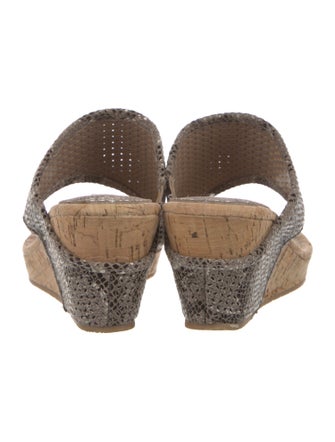 Donald Pliner Straw Slides