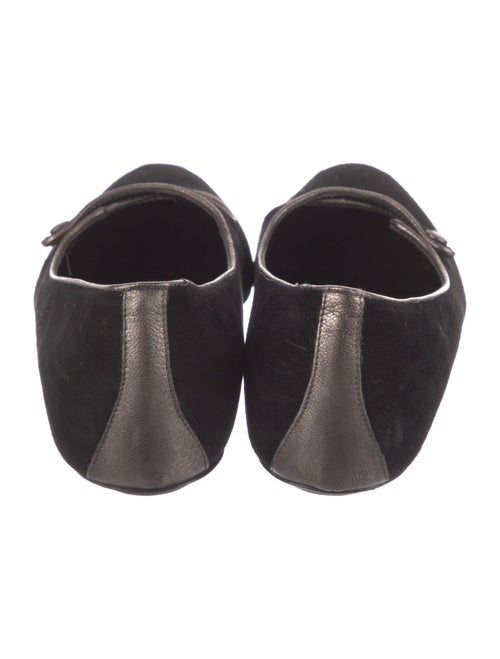 Donald Pliner Suede Mary Jane Flats