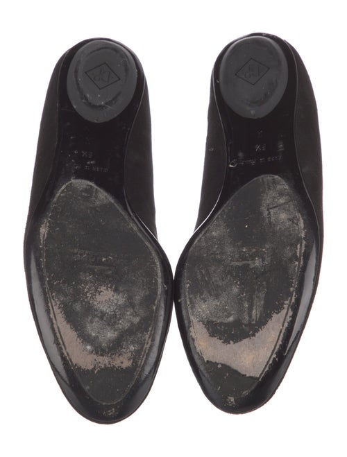 Donald Pliner Suede Mary Jane Flats