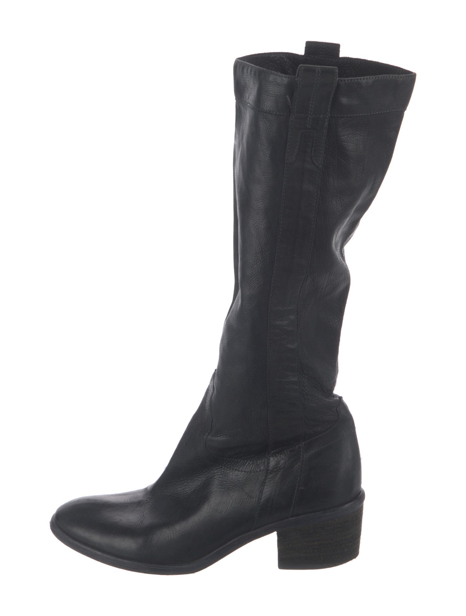 Donald Pliner Leather Riding Boots