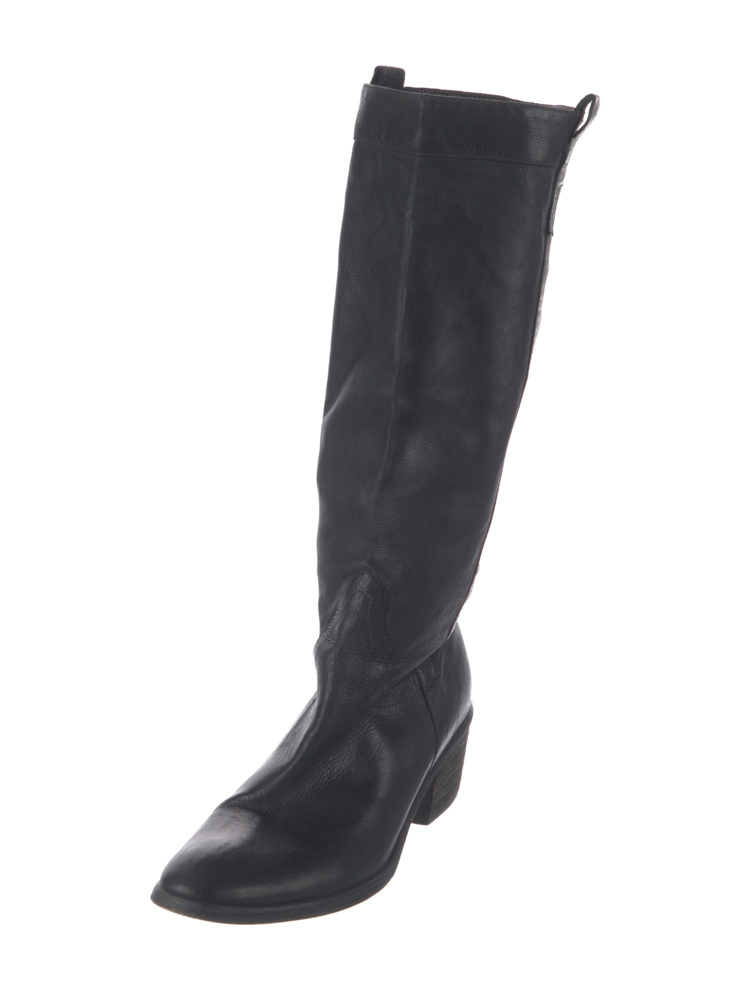 Donald Pliner Leather Riding Boots