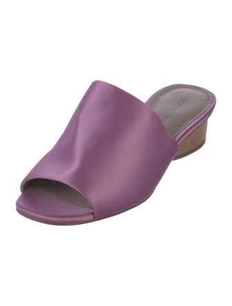 Donald Pliner Satin Slides
