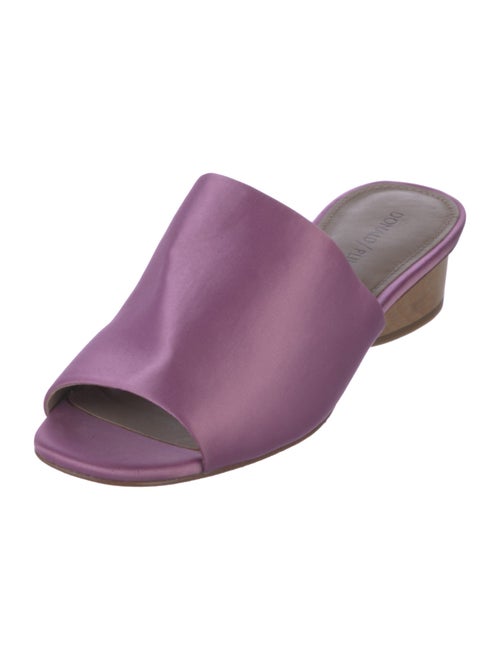 Donald Pliner Satin Slides
