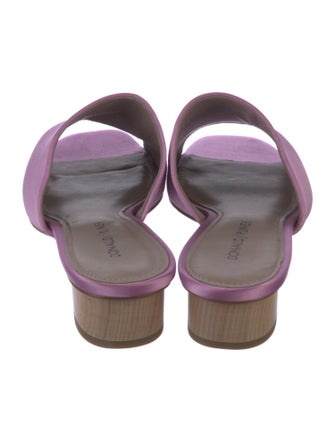 Donald Pliner Satin Slides
