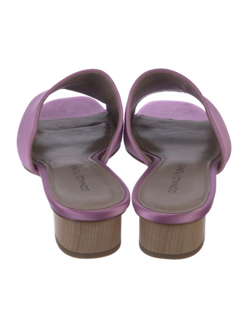 Donald Pliner Satin Slides