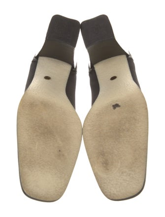 Donald Pliner Leather Trim Embellishment Pumps