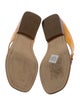 Donald Pliner Embossed Leather Flip Flops