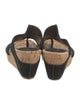 Donald Pliner Suede Slides
