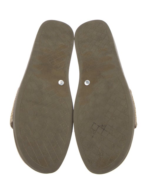 Donald Pliner Straw Slides