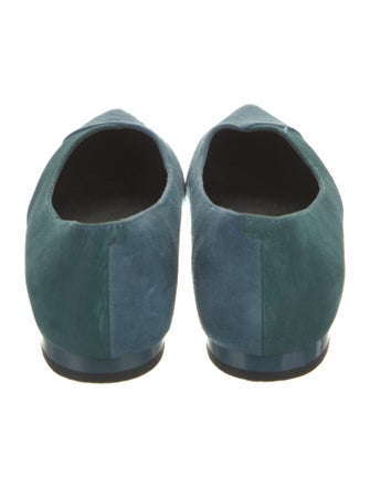 Donald Pliner Suede Flats