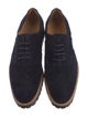 Donald Pliner Suede Lasercut Accents Oxfords