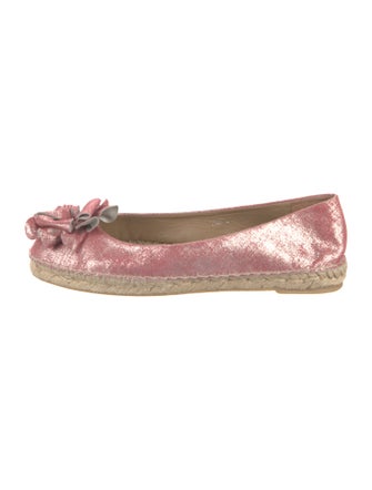Donald Pliner Ruffle Embellishment Espadrilles