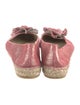 Donald Pliner Ruffle Embellishment Espadrilles