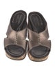 Donald Pliner Leather Slides