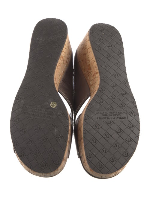 Donald Pliner Leather Slides